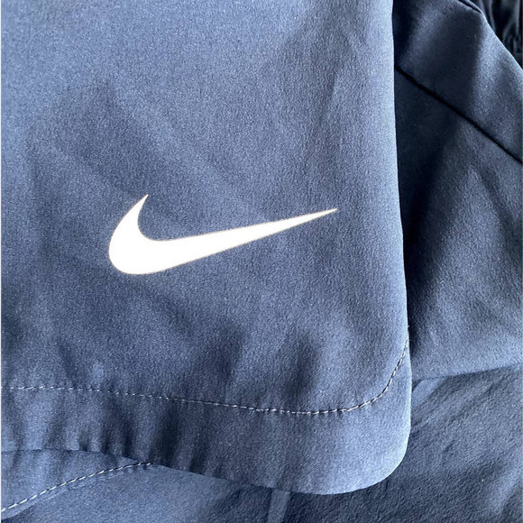 NIke Dri-Fit Navy Blue Mens Active Shorts-Polyester-Size XL-EUC‎ - Picture 4 of 6